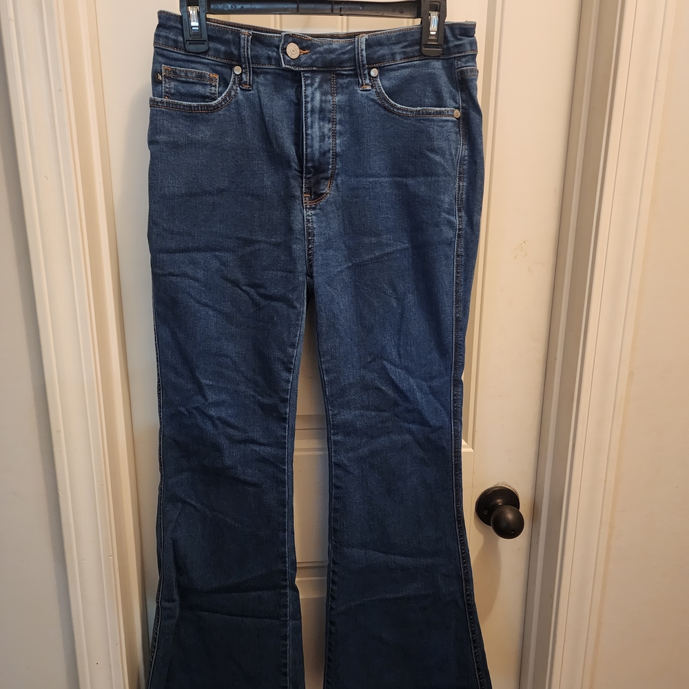 Judy Blue Dark Blue Flare Jeans